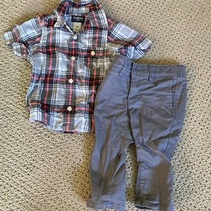 Matching 2 piece baby outfit